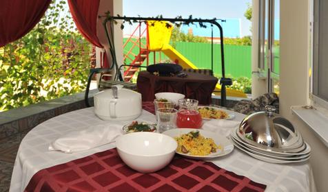 Организация питания. Пансион Парадиз, Темрюкский район, п. Пересыпь