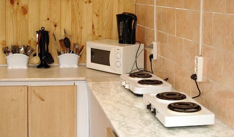 Кухня. База отдыха Аленка, г. Анапа, п. Джемете