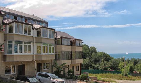 Фасад, гостевой дом Якорь, Туапсинский р-н, п. Ольгинка