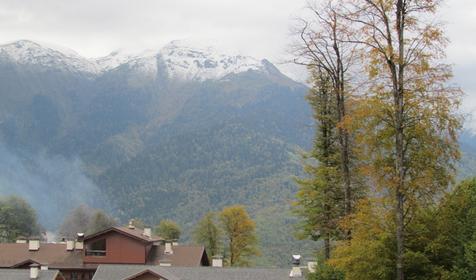 Горная Олимпийская деревня на "Роза Хутор"