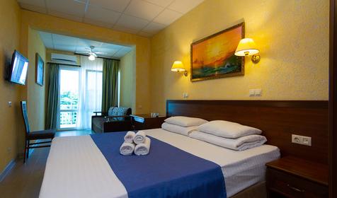 Семейный двухкомнатный. Отель Гудвин. Геленджик, Бетта