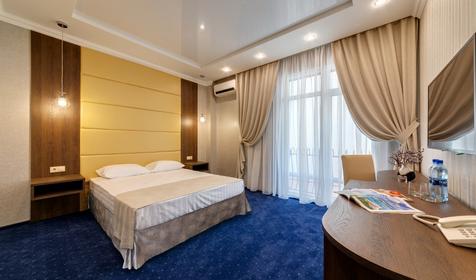 Стандарт двухместный. Отель Орион, Геленджик