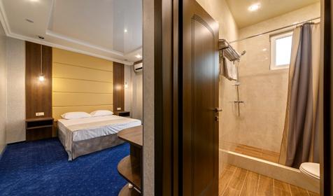 Стандарт двухместный. Отель Орион, Геленджик