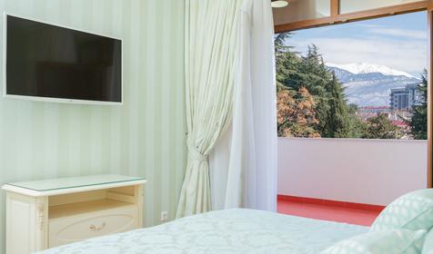 Стандарт двухместный. Санаторий Южное взморье, г. Сочи