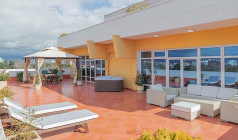 Люкс с террасой двухкомнатный