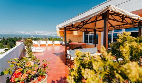 Люкс с террасой двухкомнатный