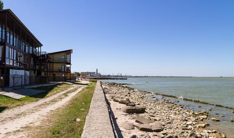 Пляж, г. Ейск