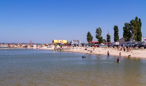 Пляж, г. Ейск