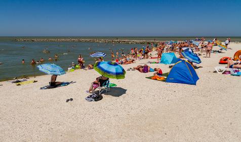 Пляж, г. Ейск