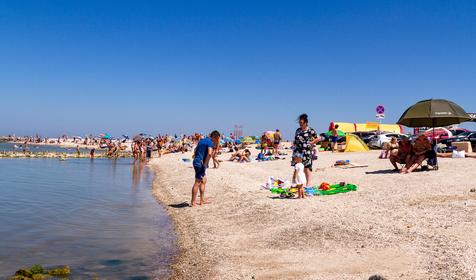 Пляж, г. Ейск