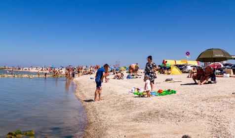 Пляж, г. Ейск