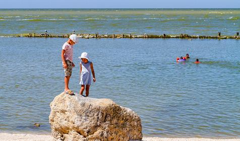 Пляж, г. Ейск