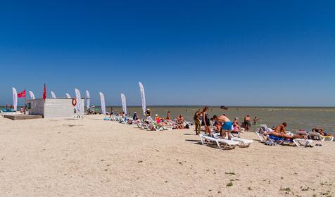 Пляж, г. Ейск