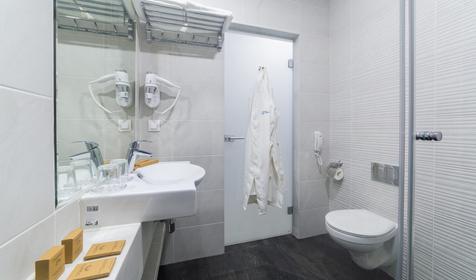 Люкс четырехместный трехкомнатный. Отель Белый песок, Анапа, Джемете