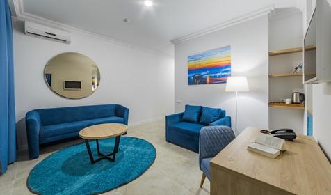 Люкс с видом на море. Отель Белый песок, Анапа, Джемете