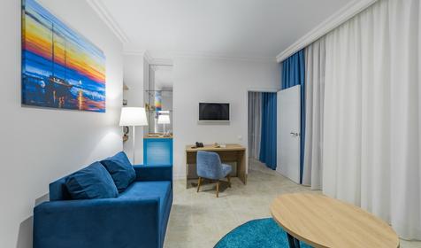 Люкс с видом на море. Отель Белый песок, Анапа, Джемете