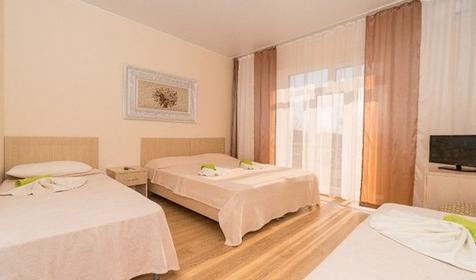 Стандарт четырехместный. Отель Бугенвиллия. Анапа, Витязево