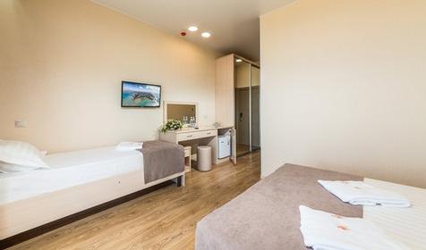 Стандарт трехместный. Отель ДельМарИнн. Анапа, Витязево