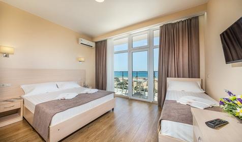 Стандарт трехместный. Отель ДельМарИнн. Анапа, Витязево