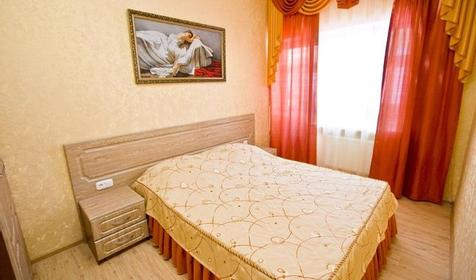 Люкс трехкомнатный двухместный. Гостиница Сибирь. Анапа, Джемете