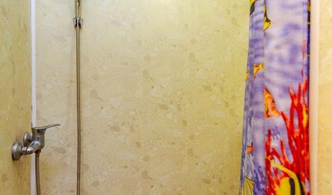 Эконом с удобствами в номере с кондиционером. Гостевой дом Сенной. Темрюкский район, п. Сенной