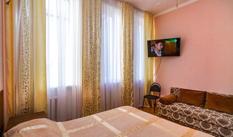 Трех-, четырехместный семейный двухкомнатный номер. Мини-отель Вега, г. Геленджик, с. Кабардинка