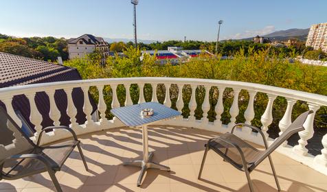 Двухместный с видовым балконом. Гостевой дом Кристина, г. Геленджик, с. Кабардинка