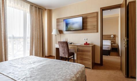 Стандарт смежный с балконом. Гостиничный комплекс ЛетоотеЛь. Анапа, Благовещенская