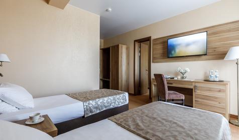 Стандарт смежный с балконом. Гостиничный комплекс ЛетоотеЛь. Анапа, Благовещенская