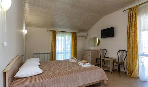 Четырехместный двухкомнатный делюкс. Отель Эллас, Сочи, Адлер