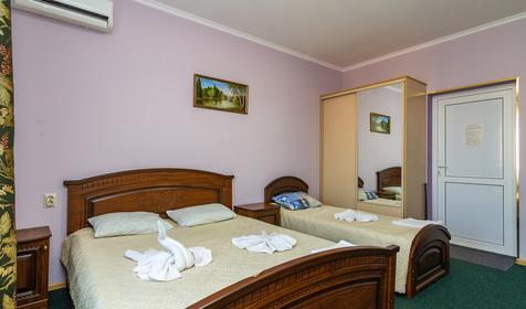 Стандарт четырехместный. Отель Милана Олимпийский парк, Сочи, Адлер