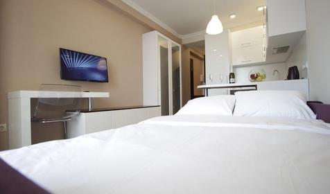 Апартаменты Стандарт. Апарт-отель "Престиж" корпус 2. Сочи, Адлер