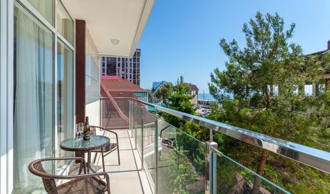 Апартаменты Делюкс. Апарт-отель "Престиж" корпус 2. Сочи, Адлер