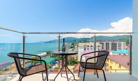 Апартаменты Делюкс двухкомнатные. Апарт-отель "Престиж" корпус 2. Сочи, Адлер