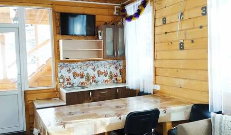 Сруб №4. Коттедж Сосновая терраса, плато Лаго-Наки