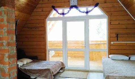 Сруб №4. Коттедж Сосновая терраса, плато Лаго-Наки