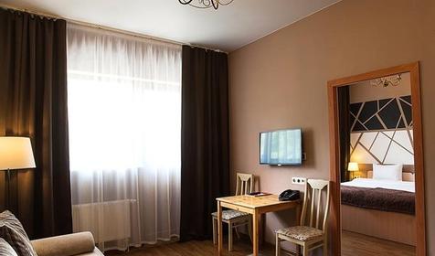 Семейный 4-местный двухкомнатный (цоколь). Гостиничный комплекс Rosa Village (Роза Вилладж), Сочи, Красная Поляна