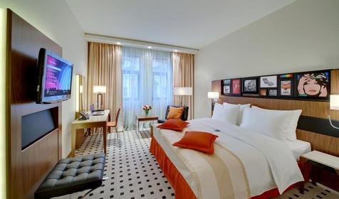 Стандарт улучшенный (вид на реку). Radisson Rosa Khutor, Красная Поляна