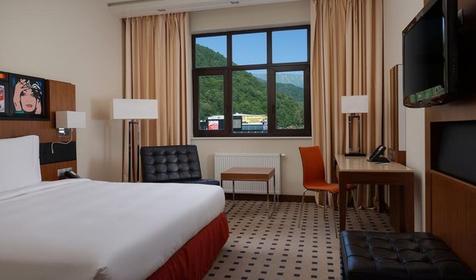 Стандарт улучшенный (вид на реку). Radisson Rosa Khutor, Красная Поляна