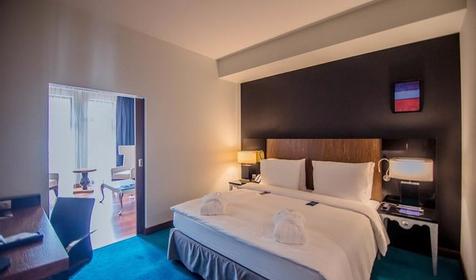 Полулюкс с балконом. Radisson Rosa Khutor, Красная Поляна