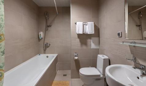 Апартаменты с кухней-гостиной и с балконом (вид на озеро), корпус 3