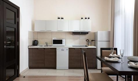 Апартаменты с кухней-гостиной и с балконом (вид на озеро), корпус 3