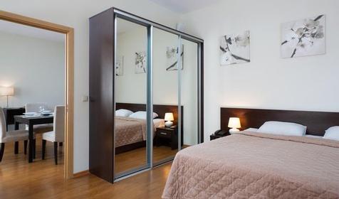 Апартаменты однокомнатные с кухней-гостиной, корпус 1