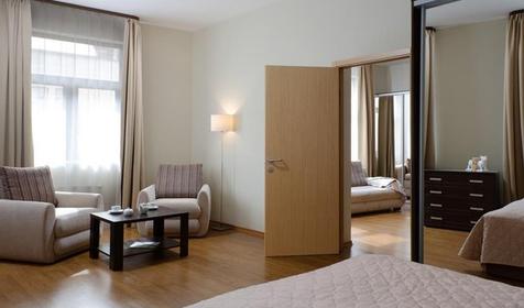 Апартаменты однокомнатные с кухней-гостиной, корпус 1