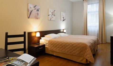 Апартаменты двухместные двухкомнатные с кухней, корпус 1