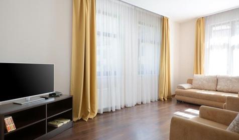 Апартаменты двухместные двухкомнатные с кухней, корпус 2