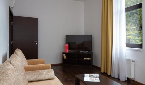 Апартаменты двухместные двухкомнатные с кухней, корпус 4