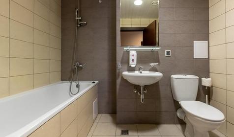 Апартаменты двухместные двухкомнатные с кухней, корпус 4