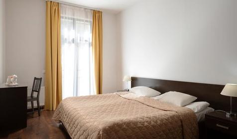 Апартаменты двухместные двухкомнатные с кухней, корпус 4