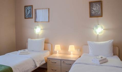 Двухместный в блоке. Отель 28, п. Эсто-Садок, Адлерский район Сочи